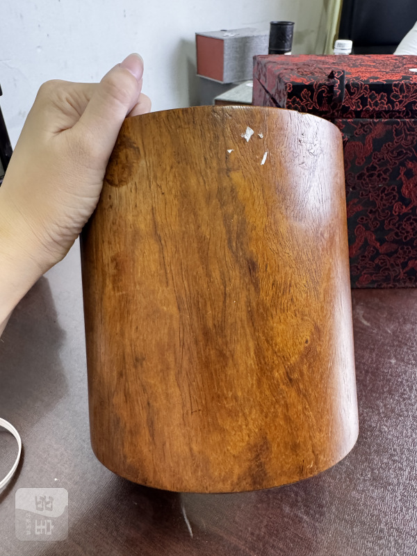 清 黄花梨笔筒 - 图3